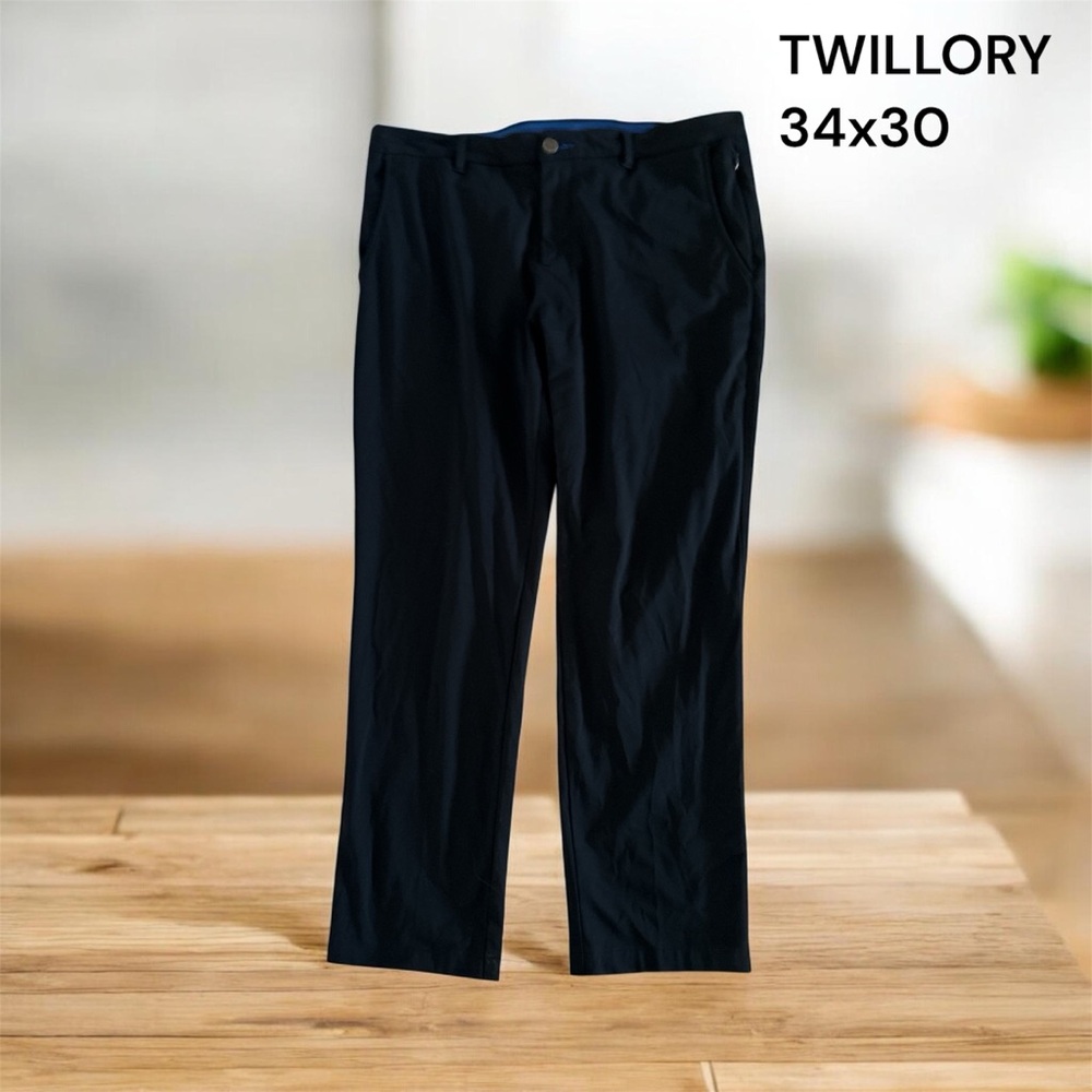 ❤️Twillory Men's Classic Black Chinos